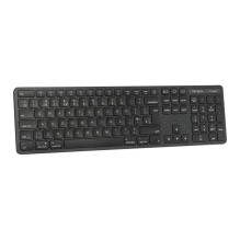 TARGUS EcoSmart - full size - antimicrobial - kabellos - Bluetooth 5.0. 2.4 GHz - QWERTY - Nordisch - Schwarz TARGUS EcoSmart - full size - antimicrobial - kabellos - Bluetooth 5.0. 2.4 GHz - QWERTY - Nordisch - Schwarz