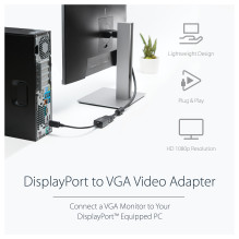StarTech.com DP2VGA2 video cable adapter