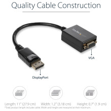 StarTech.com DP2VGA2 video cable adapter