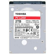 2,5" Toshiba L200 Laptop PC - Festplatte - 2 TB - intern - SATA 6Gb / s - 5400 rpm - Puffer: 128 MB