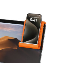 Foldable desk phone stand Hoco HD19 orange Foldable desk phone stand Hoco HD19 orange
