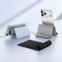 Foldable desk phone stand Hoco HD19 grey Foldable desk phone stand Hoco HD19 grey