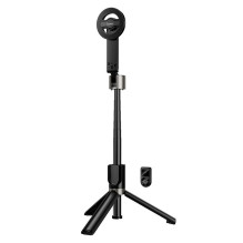 Selfie stick tripod with...