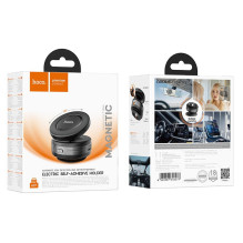 Car holder magnetic with electric suction cup Hoco H92 black metal gray Car holder magnetic with electric suction cup Hoco H92 black metal gray