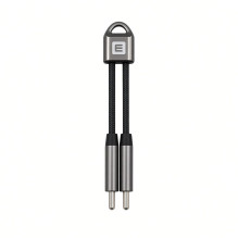 Evelatus „ChargeKey“ (metalinis korpusas) – USB C–USB C laidas 240W5A įkrovimui