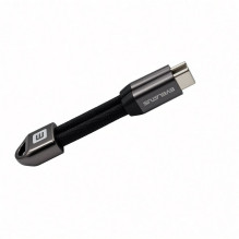 Evelatus „ChargeKey“ (metalinis korpusas) – USB C–USB C laidas 240W5A įkrovimui