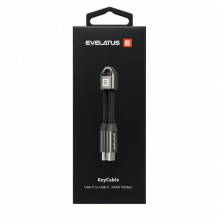 Evelatus „ChargeKey“ (metalinis korpusas) – USB C–USB C laidas 240W5A įkrovimui