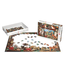 Puzzle Kittens at the Aquarium 1000 pieces Puzzle Kittens at the Aquarium 1000 pieces