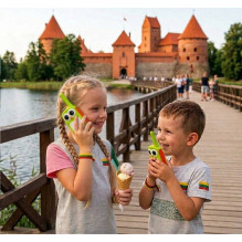 Smart walkie-talkies for children (up to 2 km range) Smart walkie-talkies for children (up to 2 km range)