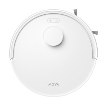 Robot Vacuum Cleaner - Dreame E20 5000 Pa Suction Power 260 Min Run Time Wet Cleaning White