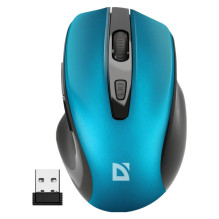 Belaidė pelė - Defender Prime 52054 1 600 DPI, 5 mygtukai, tylus spragtelėjimas, USB-A nano imtuvas, 10 m veikimo nuotol Belaidė pelė - Defender Prime 52054 1 600 DPI, 5 mygtukai, tylus spragtelėjimas, USB-A nano imtuvas, 10 m veikimo nuotol