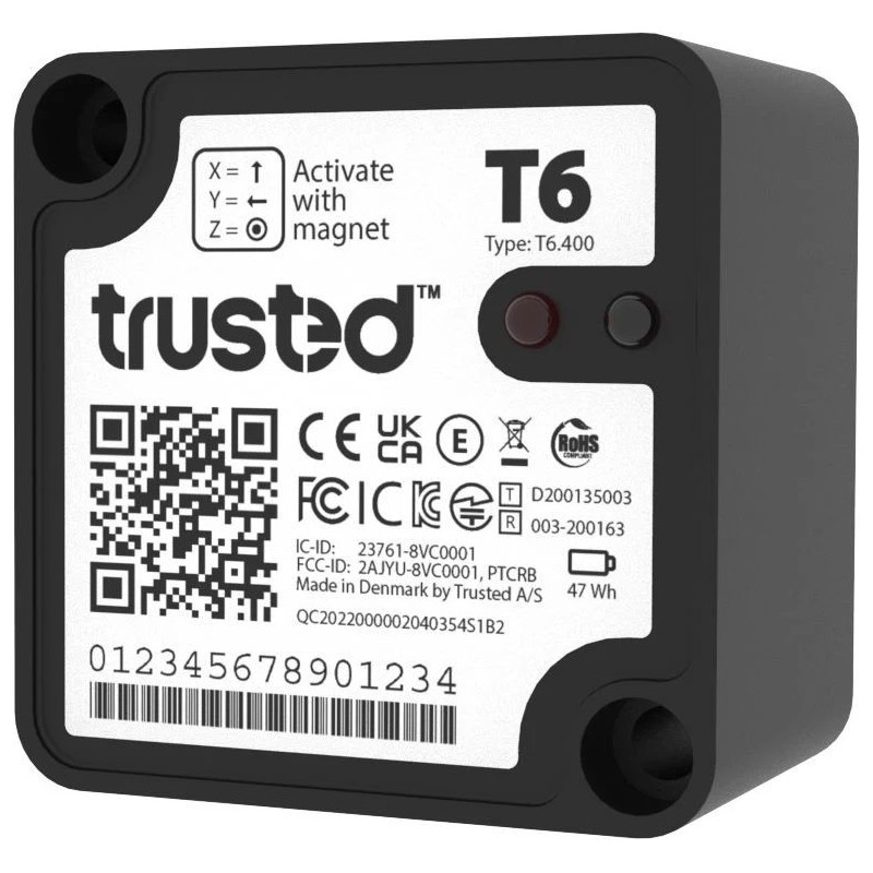 Trusted T6 izturīgais GPS izsekotājs