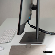 Kabelių tvarkiklis - Maclean MCTV-899 B, 20 mm × 1 000 mm, Juoda Kabelių tvarkiklis - Maclean MCTV-899 B, 20 mm × 1 000 mm, Juoda