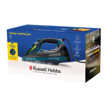 Russell Hobbs 27280-56 iron Steam iron Ceramic soleplate 2400 W Black, Blue