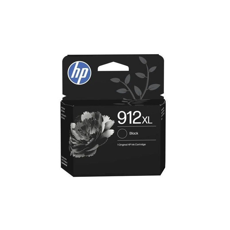 HP 912XL High Yield Black Original Ink