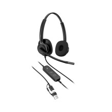 HP Poly Mission 425 Stereo USB Wired Headset Classic HP Poly Mission 425 Stereo USB Wired Headset Classic