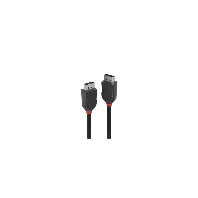 LINDY CABLE DISPLAY PORT 0.5M / BLACK 36490