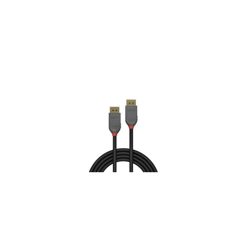 LINDY CABLE DISPLAY PORT 0.5M / ANTHRA 36480