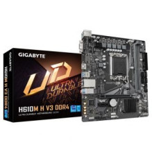 Gigabyte Mainboard, , Intel H610, LGA1700, Micro-ATX, Memory DDR4, Memory slots 2, 1xPCI-Express 3.0 1x, 1xPCI-Express 4