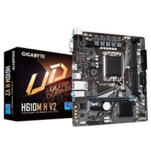 Gigabyte Mainboard, , Intel H610, LGA1700, Micro-ATX, Memory DDR5, Memory slots 2, 1xPCI-Express 3.0 1x, 1xPCI-Express 4