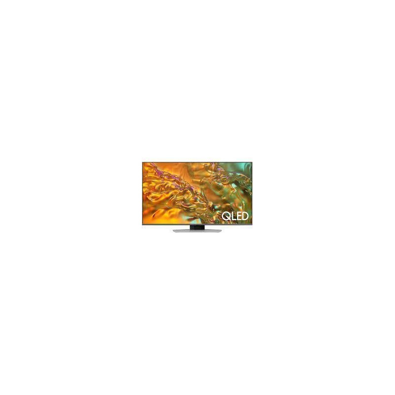 Samsung TV Set, , 85&quot;, 4K / Smart, QLED, 3840x2160, Wireless LAN, Bluetooth, Tizen, Silver, QE85Q80DATXXH