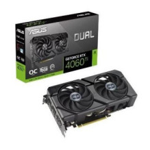 Asus Graphics Card, , NVIDIA GeForce RTX 4060 Ti, 16 GB, GDDR6, 128 bit, PCIE 4.0 16x, Dual Slot Fansink, 1xHDMI, 3xDisp