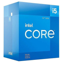 Intel CPU, , Desktop, Core i5, i5-12400, Alder Lake, 2500 MHz, Cores 6, 18MB, Socket LGA1700, 65 Watts, GPU UHD 730, BOX