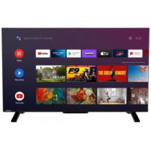 Toshiba TV Set, , 43&quot;, 4K / Smart, 3840x2160, Wireless LAN, Bluetooth, Android TV, Black, 43UA2363DG