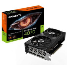 Gigabyte Graphics Card, , NVIDIA GeForce RTX 4070, 12 GB, GDDR6, 192 bit, PCIE 4.0 16x, GPU 2490 MHz, Dual Slot Fansink,