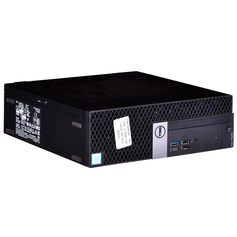 Stacionarus Kompiuteris - DELL OptiPlex 7050 i5-6600 8GB 256GB SSD SFF Win10 Pro Naudotas