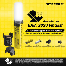 „Nitecore 21700“ intelektuali akumuliatorių sistema