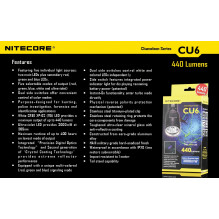 NITECORE C Chameleon serijos žibintuvėlis CU6