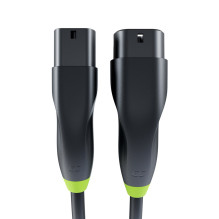 Electric Car Charger - Green Cell Evkabgc01 Black 3m/ 5m Type 2