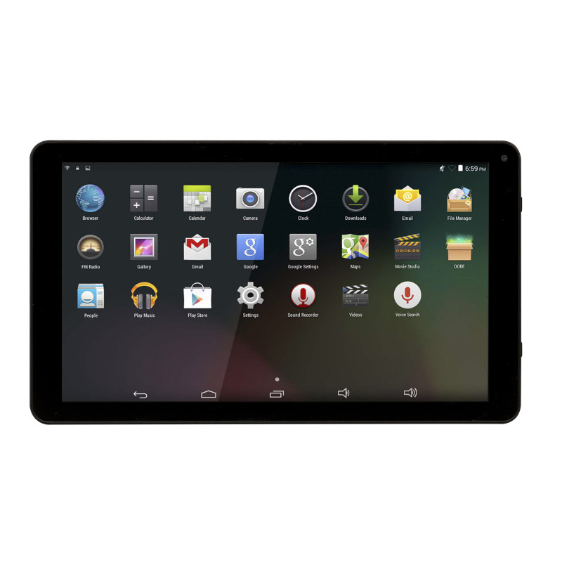 Denveris TIQ-10494 10.1 / 32GB / 2GB / WI-FI / Android11 ​​/ juoda