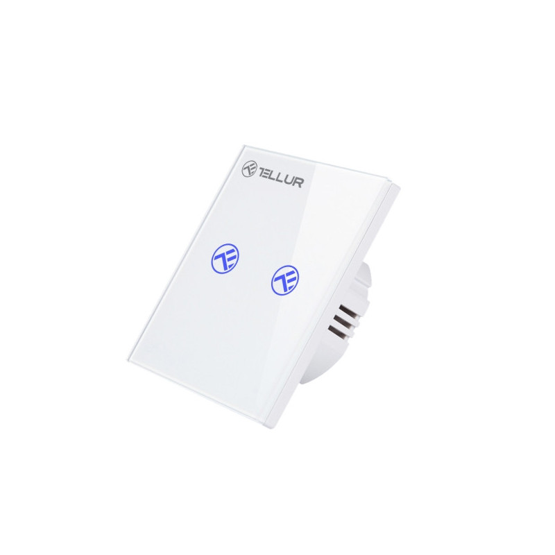 Tellur Smart WiFi switch, SS2N 2 port 1800W 10A