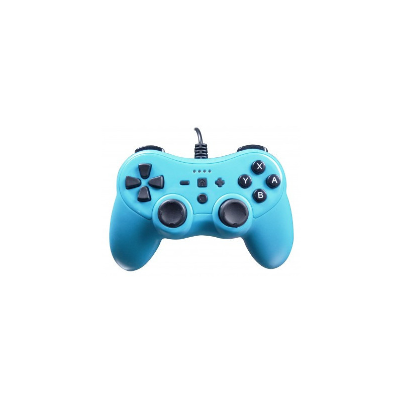 Subsonic Wired Controller Colorz Neon Blue for Switch