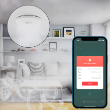 Tellur Smart WiFi Smoke and CO Sensor white