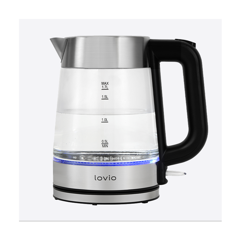 Lovio LVGEK001 Glass Electric Kettle