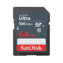 Memory Card - Sandisk Ultra 64 GB SDXC UHS -I Class 10