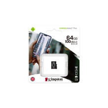 MicroSD Card - Kingston Technology 64GB Canvas Select Plus, gold