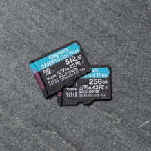 MicroSD Kortelė - Kingston Technology 512GB Canvas Go Plus 170r A2 U3 V30