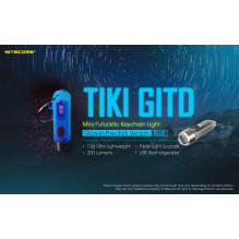 NITECORE T serijos žibintuvėlis TIKI GITD BLUE