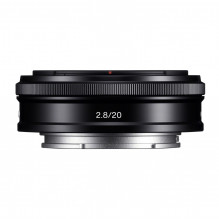 Sony E 20mm F2.8 (Black) | (SEL20F28)