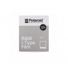 Plokštelės Polaroid Originals B&W for l-Type (nespalvotos)