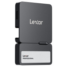 External SSD, LEXAR, Professional Go Portable, 1TB, USB 3.2, Write speed 1000 MBytes / sec, Read speed 1050 MBytes / sec