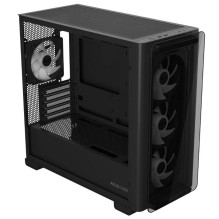 Case, ASUS, A23 PLUS, MidiTower, Case product features Transparent panel, MicroATX, MiniITX, Colour Black, A23PLUSTG / A