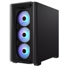 Case, ASUS, A23 PLUS, MidiTower, Case product features Transparent panel, MicroATX, MiniITX, Colour Black, A23PLUSTG / A