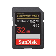 Atminties Kortelė - SanDisk Extreme PRO 32 GB SDHC UHS-I Klasė 10