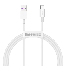 „Baseus Superior“ USB laidas – C tipo USB 66 W 6A, 1 m baltas (CATYS-02)