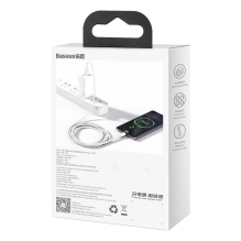 Baseus Superior USB Cable - USB Type C 66 W 6A 1 m White (CATYS-02)